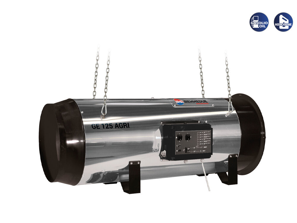 GE 125 AGRI  Direct Combustion Suspended Space Heater (Oil)