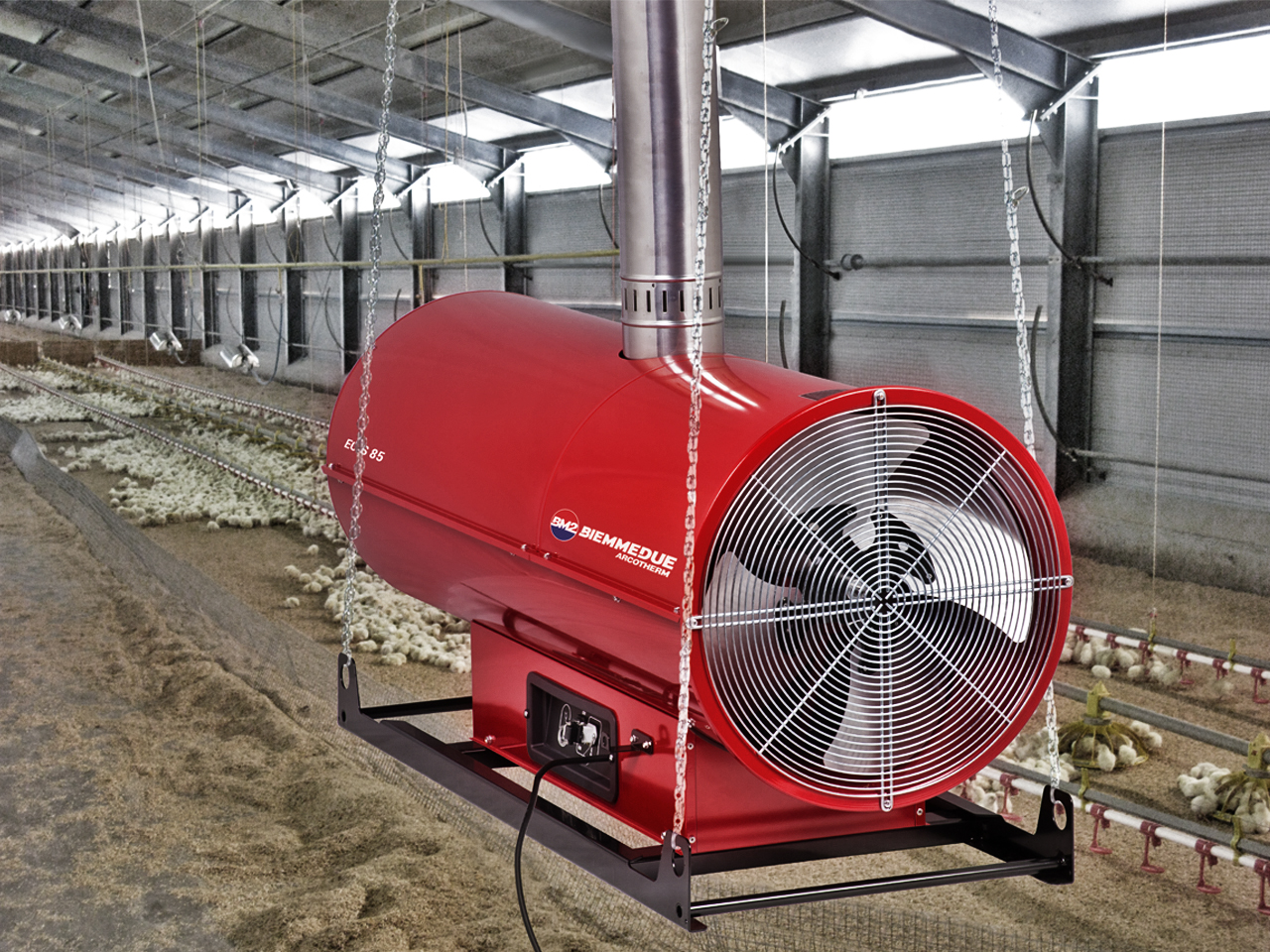 EC/S 55 Indirect Combustion Mobile Space Heater