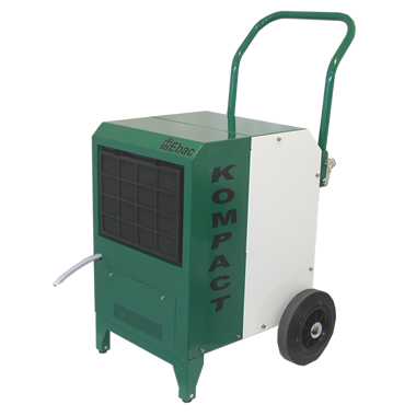 Kompact DV 110/230v Dehumidifier. Dehumidification @ 30deg C/ 80% RH = 0.83 L/H